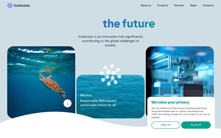 Screenshot of inobiostar.com