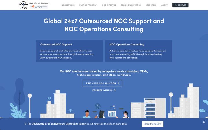 Screenshot of inoc.com