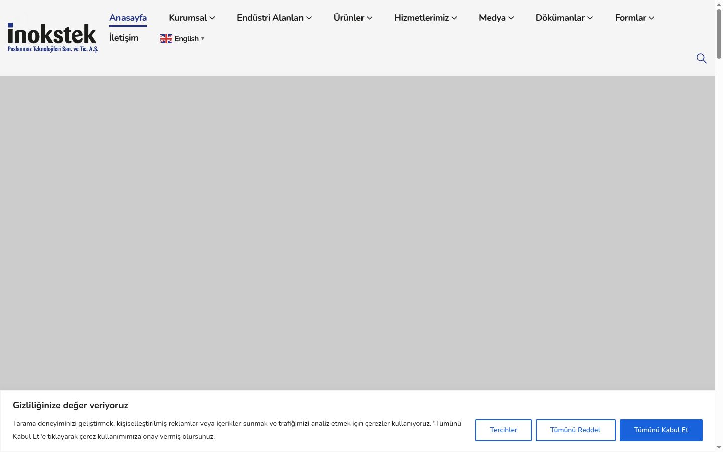 Zrzut ekranu banera zgody wyświetlanego przed jakąkolwiek interakcją