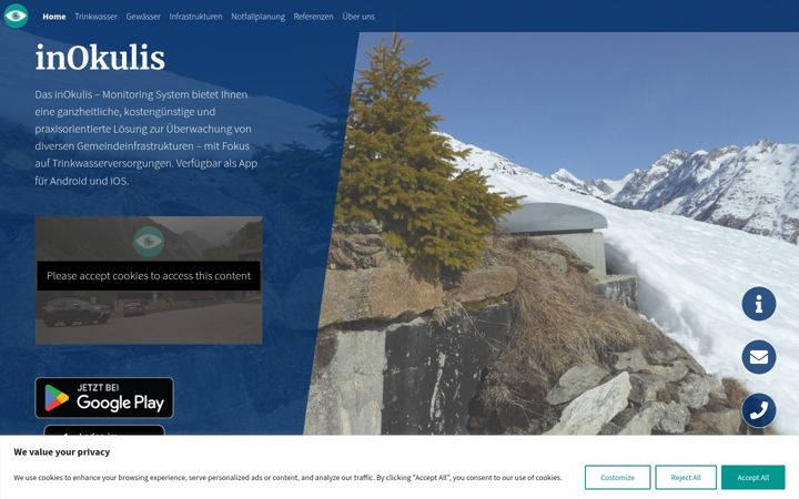 Screenshot of inokulis.ch