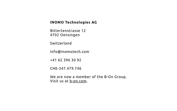 Screenshot of inomo-technologies.com