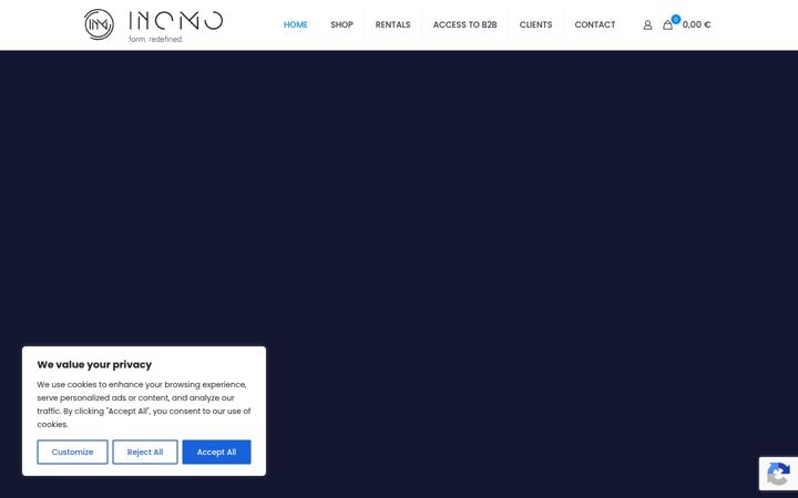Screenshot of inomofloating.com