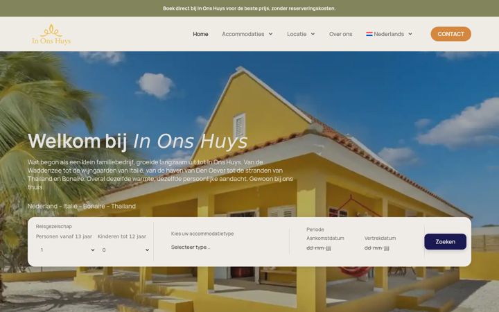 Screenshot of inonshuys.nl