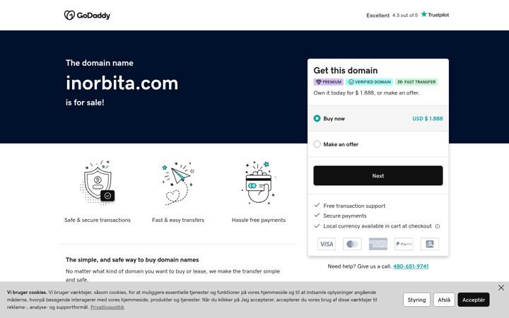 Screenshot of inorbita.com