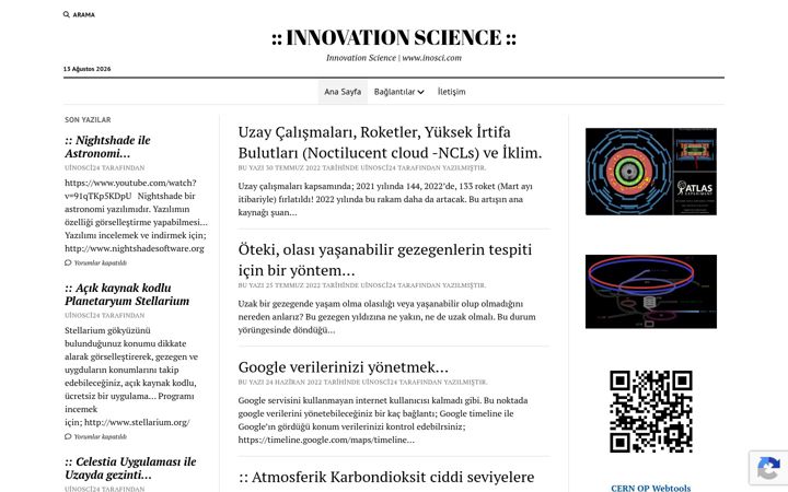 Screenshot of inosci.com