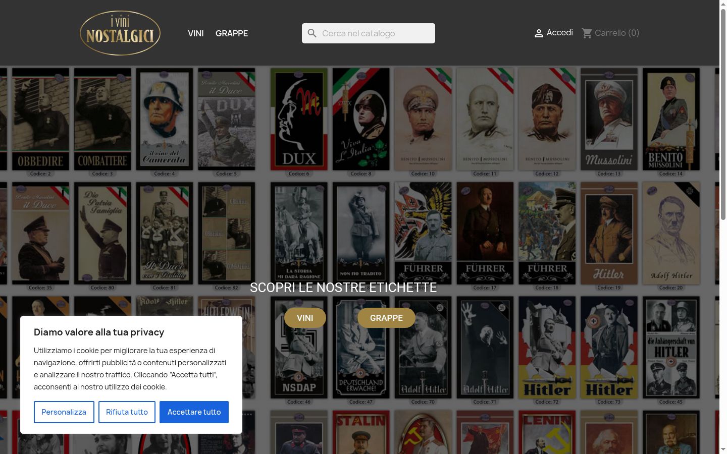 Screenshot tal-banner tal-kunsens muri qabel kwalunkwe interazzjoni