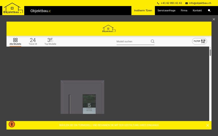 Screenshot of inotherm-tueren.ch