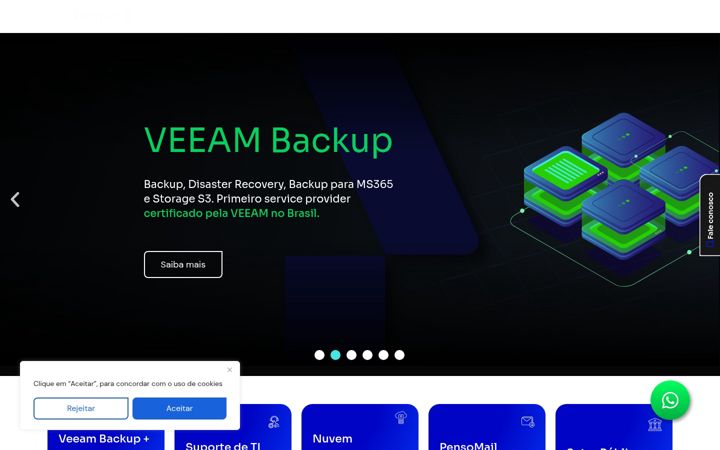Screenshot of inova.com.br