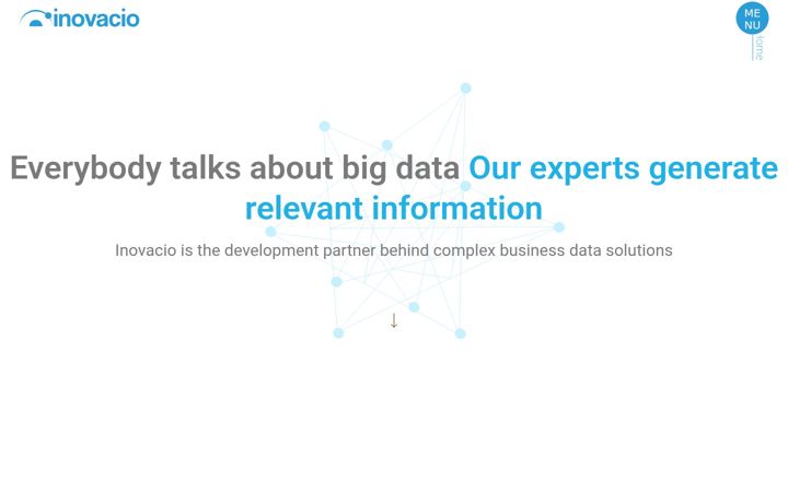 Screenshot of inovacio.eu