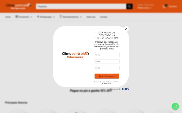 Screenshot of inovacontroles.com.br