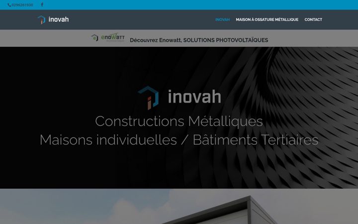 Screenshot of inovah.fr