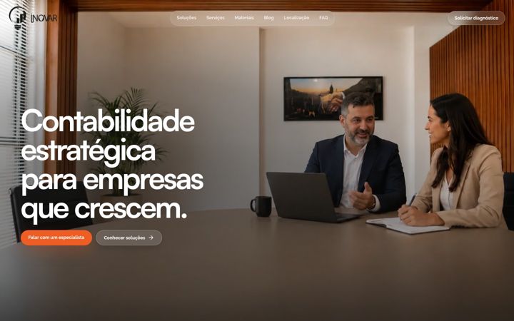 Screenshot of inovarcontabilidadex.com.br