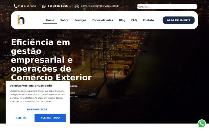 Screenshot of inovaservices.com.br