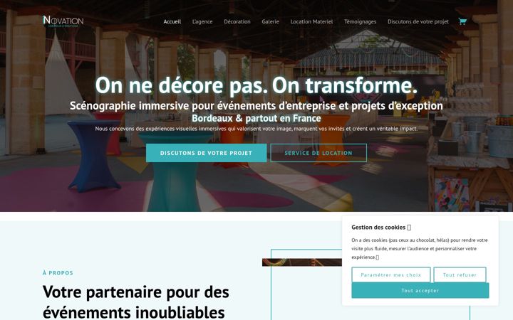 Screenshot of inovationevent.com