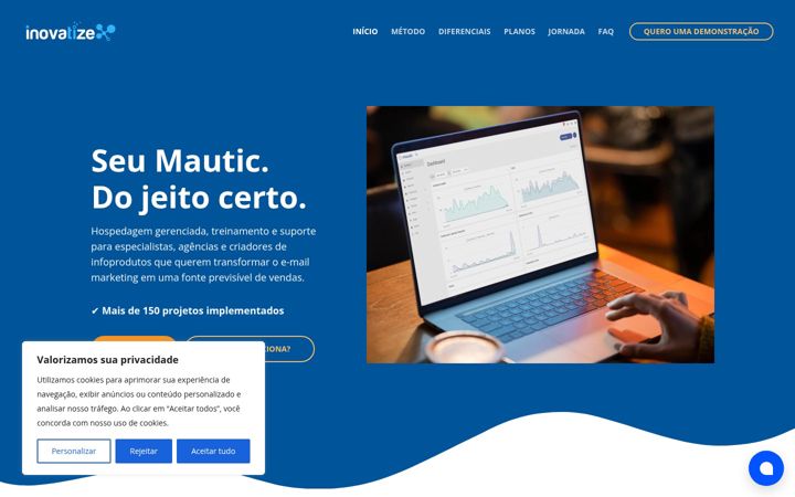 Screenshot of inovatize.digital