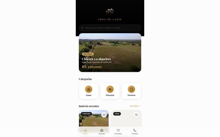 Screenshot of inoveimobiliariaupa.com.br