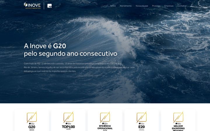 Screenshot of inoveinvestimentos.com.br