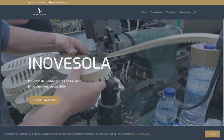 Screenshot of inovesola.com