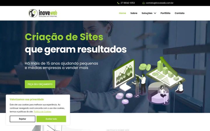 Screenshot of inoveweb.com.br