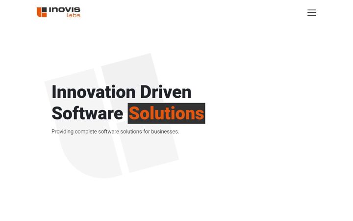 Screenshot of inovislabs.com