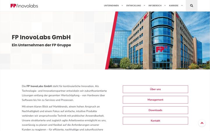 Screenshot of inovolabs.com