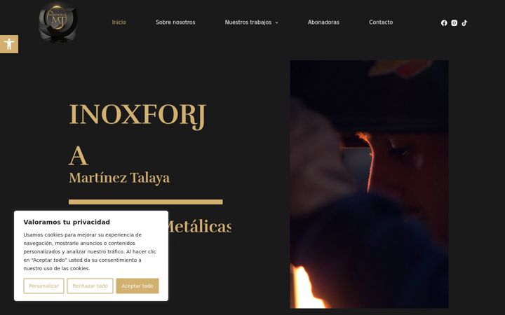 Screenshot of inoxforja.es