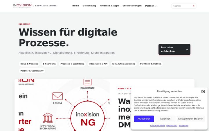 Screenshot of inoxision-blog.de