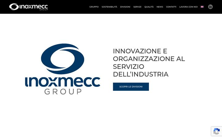 Screenshot of inoxmeccgroup.com