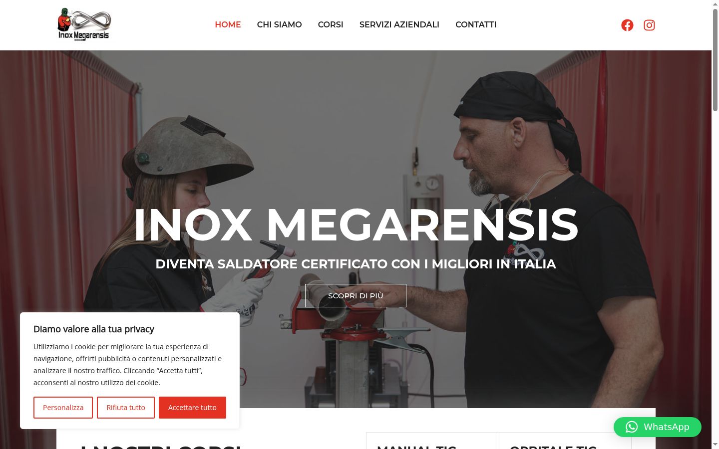 Screenshot tal-banner tal-kunsens muri qabel kwalunkwe interazzjoni