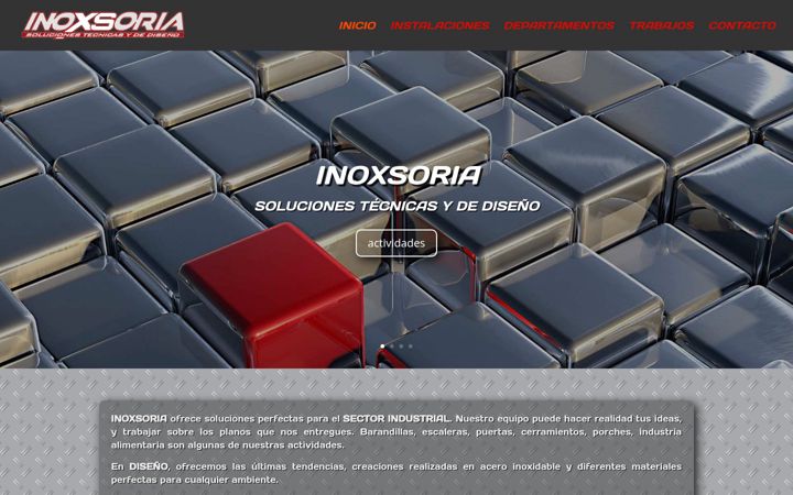 Screenshot of inoxsoria.com