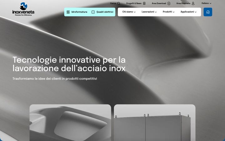Screenshot of inoxveneta.it