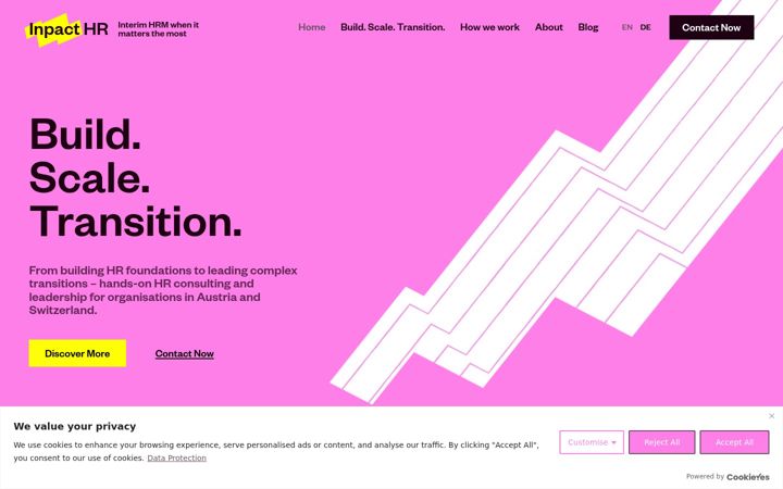 Screenshot of inpact-hr.com