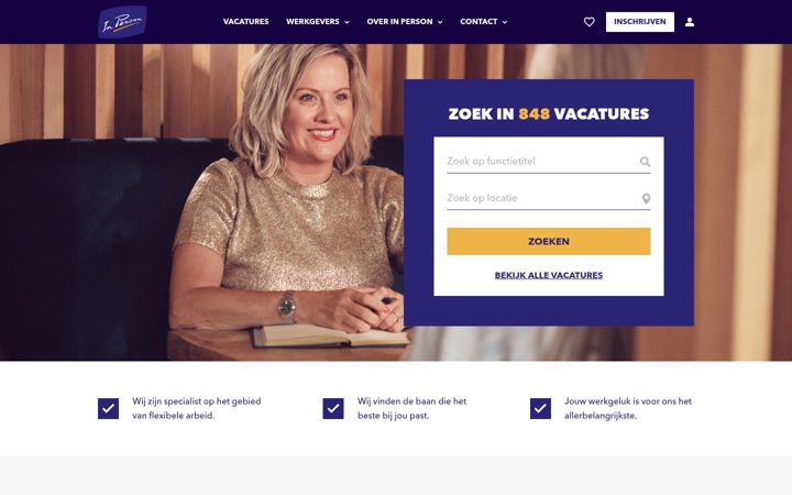 Screenshot of inperson.nl