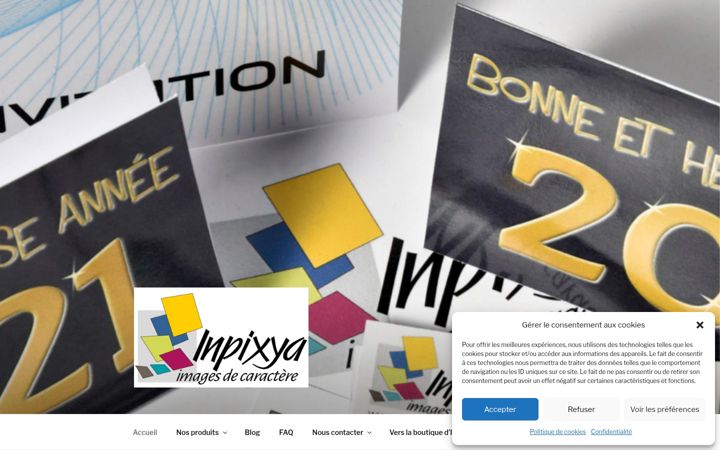 Screenshot of inpixya.fr