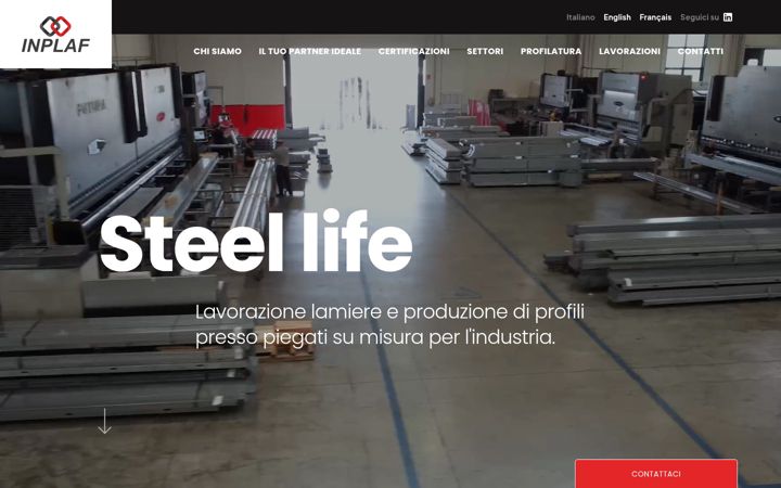 Screenshot of inplaf.it