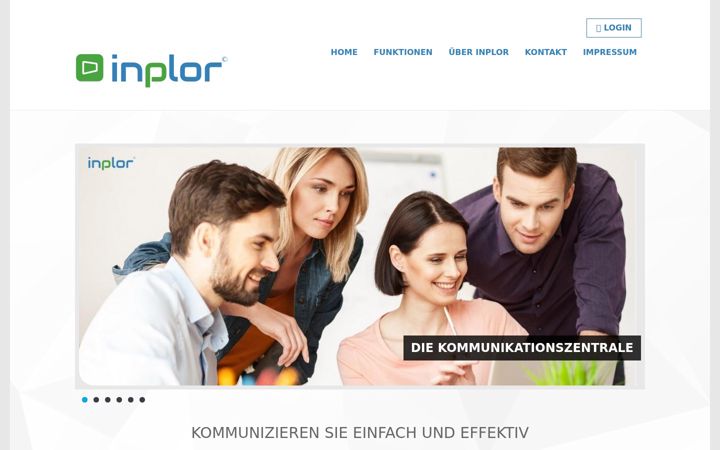Screenshot of inplor.de