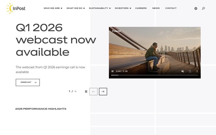 Screenshot of inpost.eu