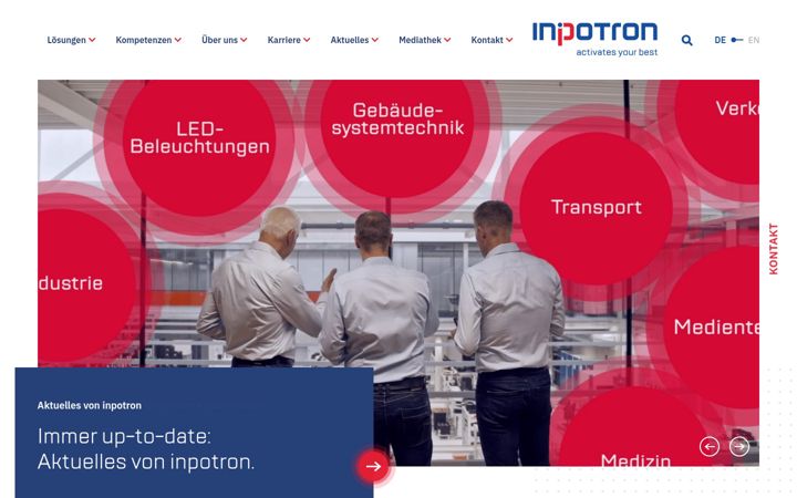 Screenshot of inpotron.com
