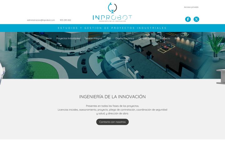 Screenshot of inprobot.com