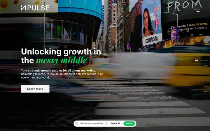 Screenshot of inpulsedigital.com