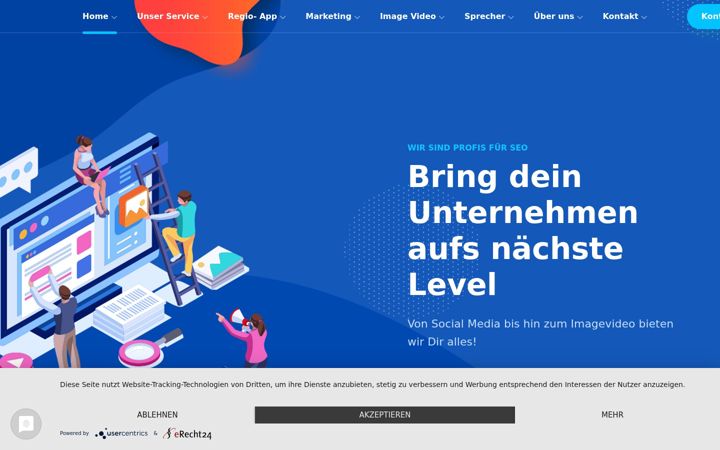 Screenshot of inpunkt-media.de