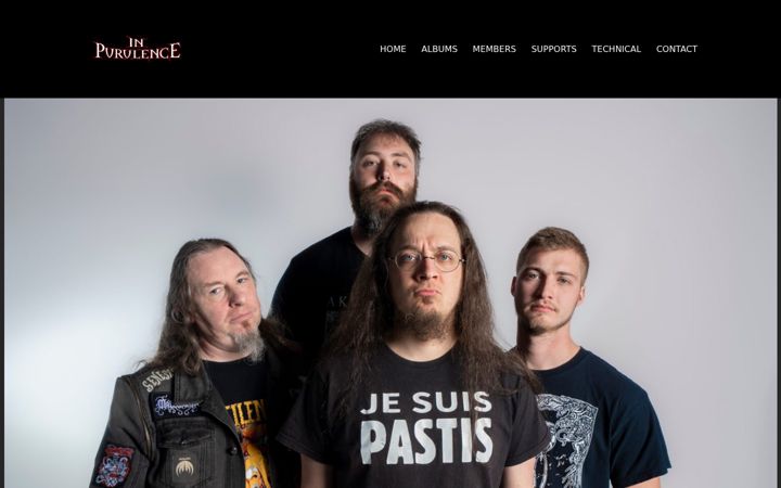 Screenshot of inpurulence.fr