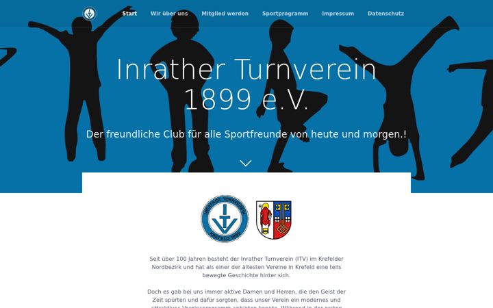 Screenshot of inratherturnverein.de