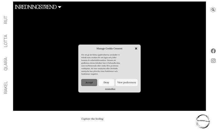 Screenshot of inredningstrend.se