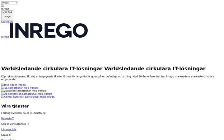 Screenshot of inrego.se