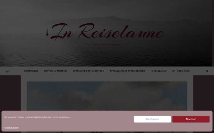 Screenshot of inreiselaune.de