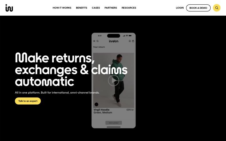 Screenshot of inretrn.com