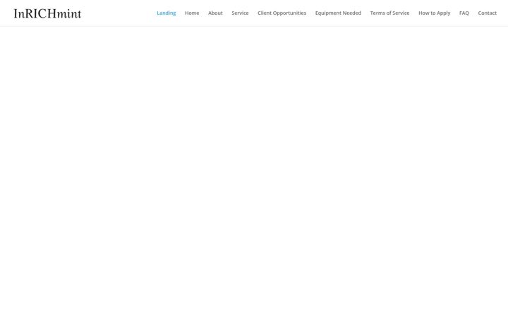 Screenshot of inrichmint.net