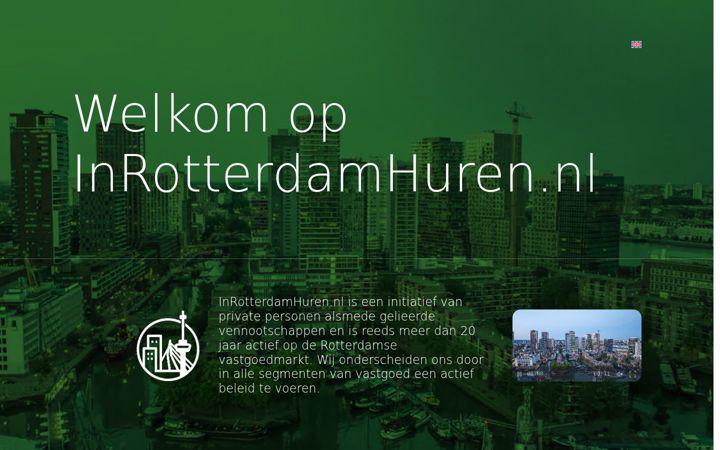 Screenshot of inrotterdamhuren.nl