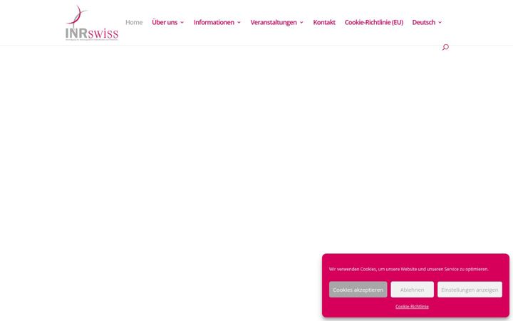 Screenshot of inrswiss.ch